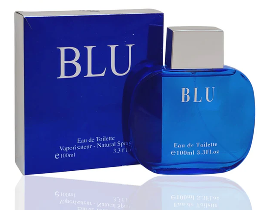 BLU Eau de Toilette 100ml For Men with Pocket Perfume Gift